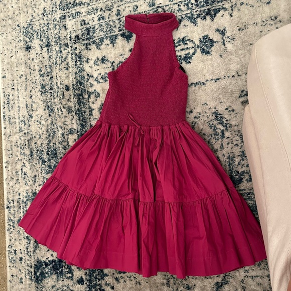 NWT SWF Shirred Halterneck Mini Dress - Picture 5 of 10